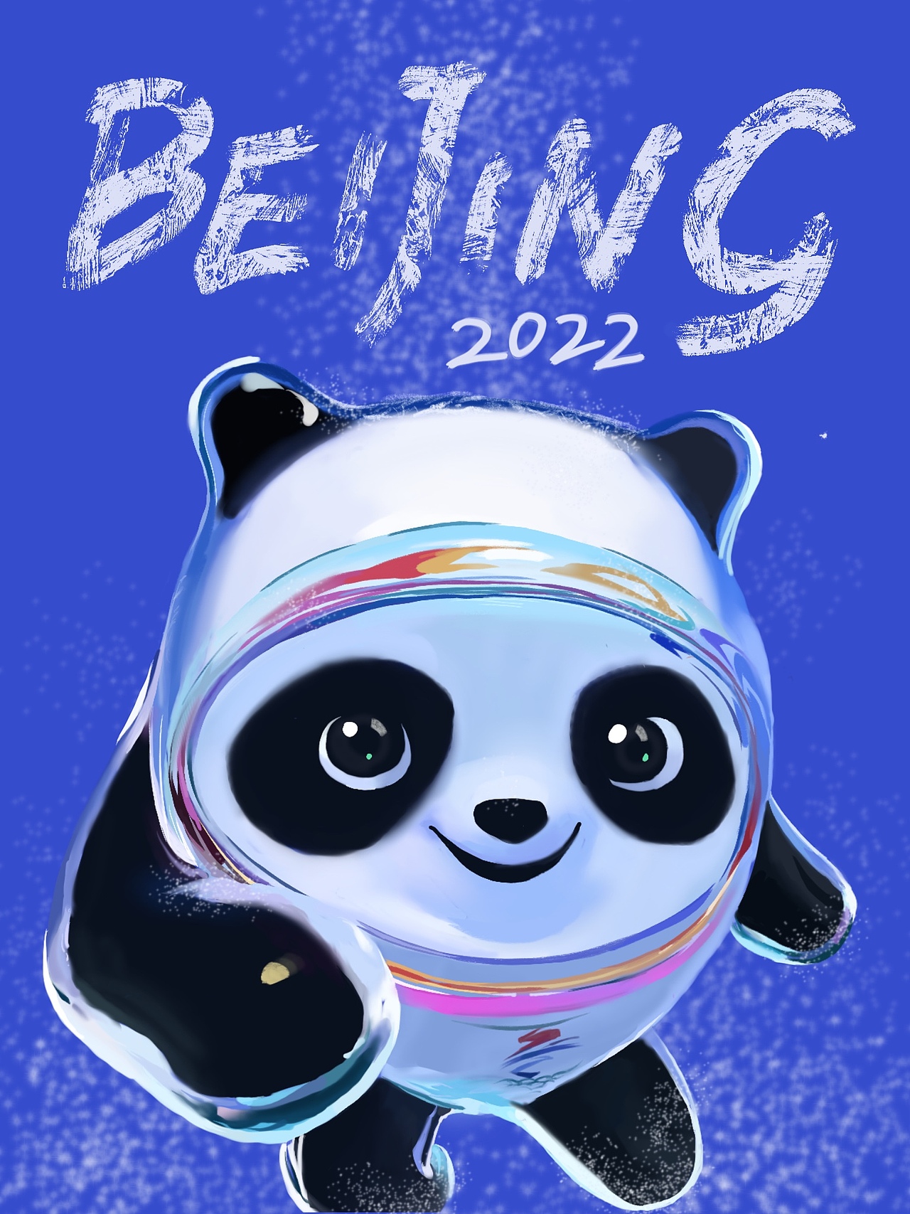 【procreate】冰墩墩