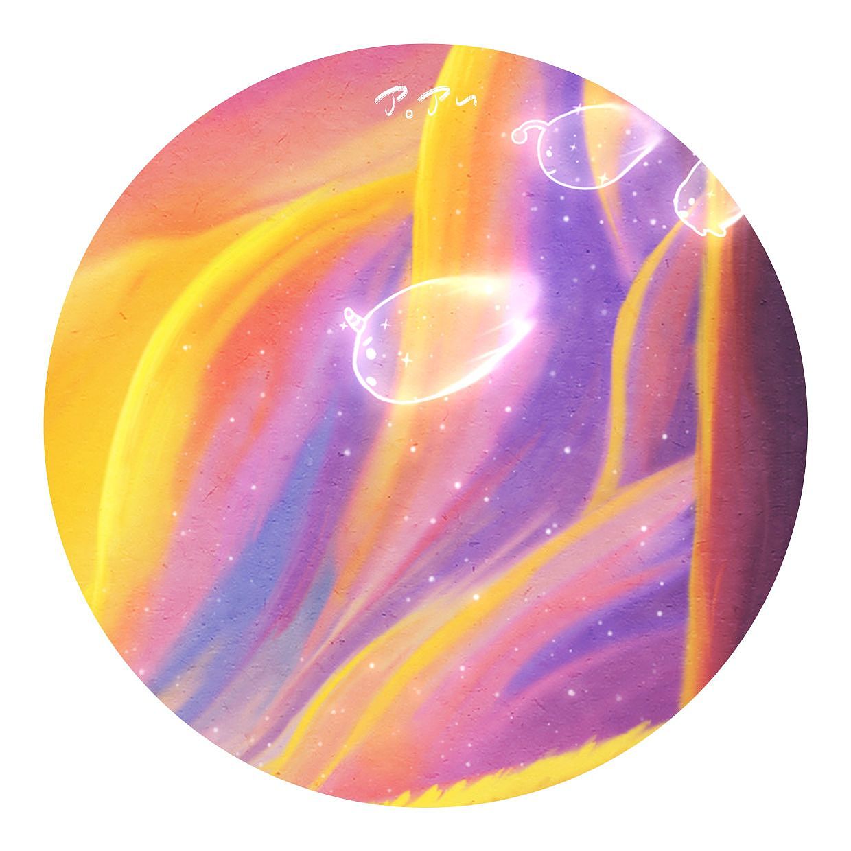 绘梦系列插画|少年和猫灵