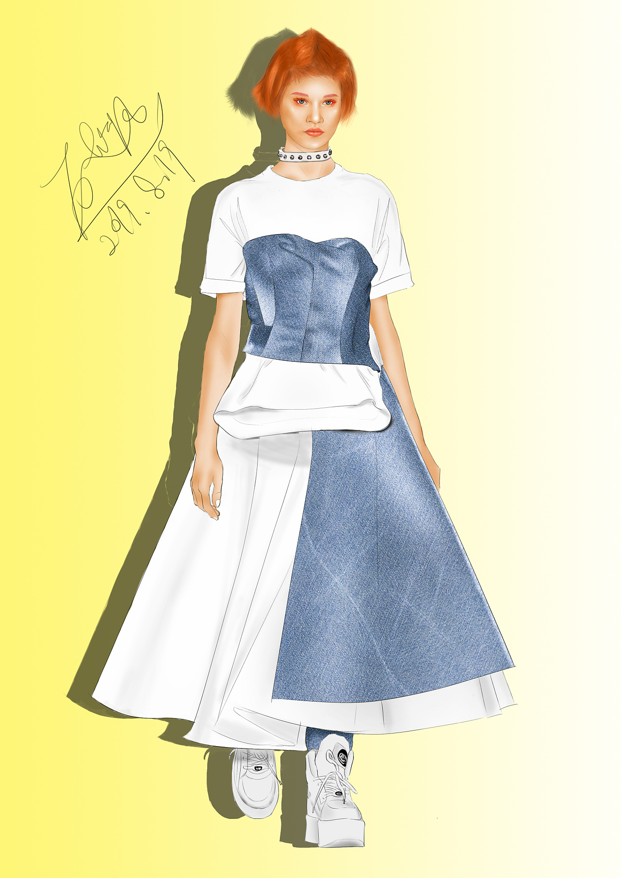 服装设计效果图