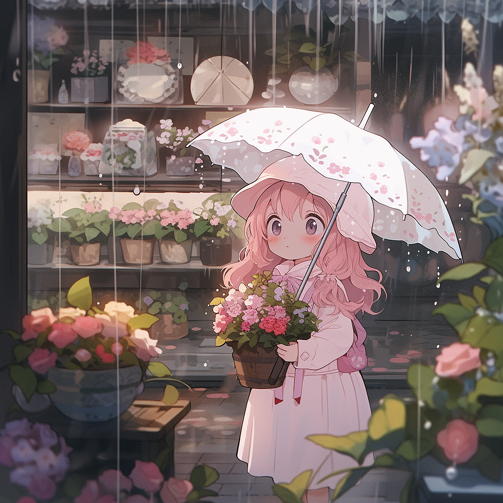 下雨天（图ZMzQ3MTYzMDcy） - AI作品 - 站酷设计师Z910522602原创素材 - 站酷ZCOOL
