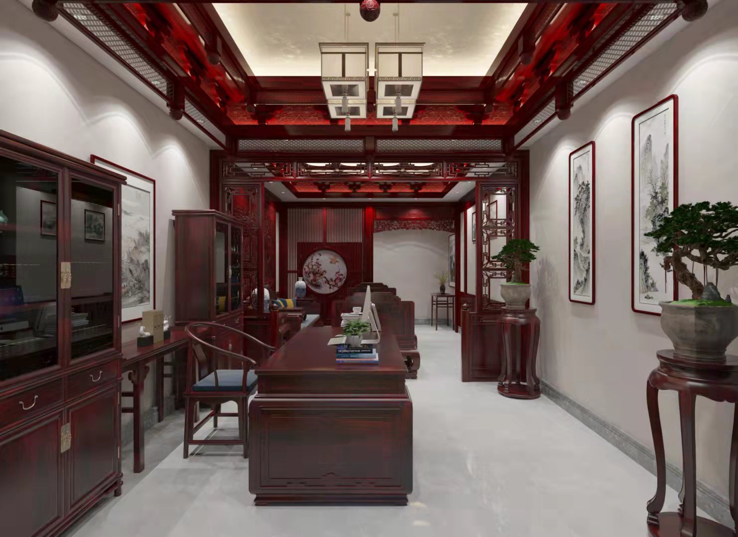 中式红木装修—成为了各界有成人士的首选_师古创今红木装修-站酷ZCOOL
