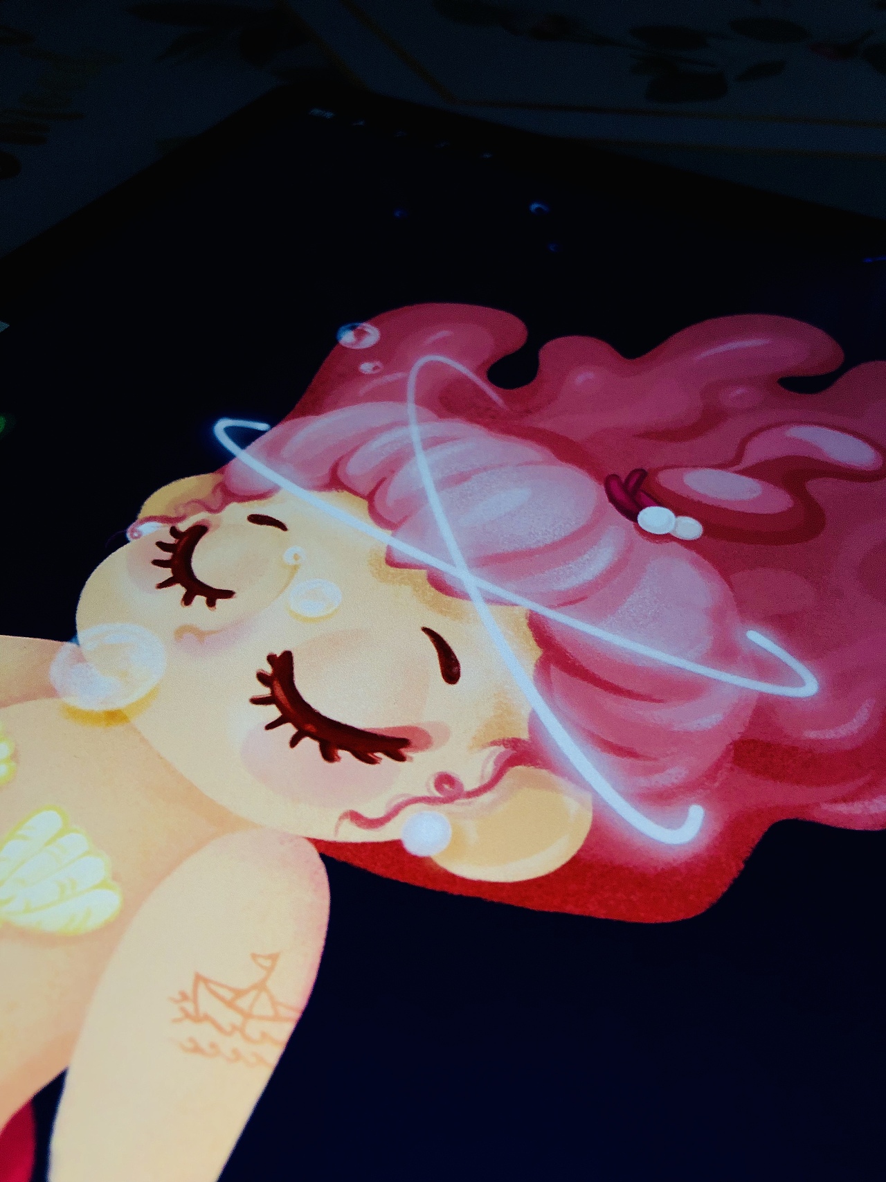 今天天儿热…画张带水的凉快一下