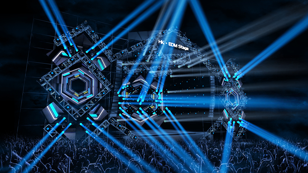 2020Forever Young海口音乐节（图ZMjI4NzY1MTk2） - 舞台美术 - 站酷设计师廖定敏_Manman原创素材 - 站酷ZCOOL