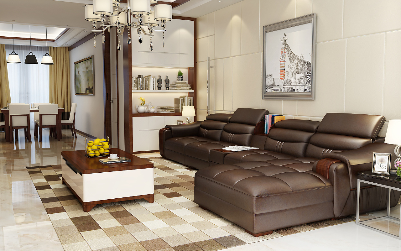 现代沙发3D家具效果图|工业/产品|生活用品|美装家居设计 - 原创作品 - 站酷 (ZCOOL)