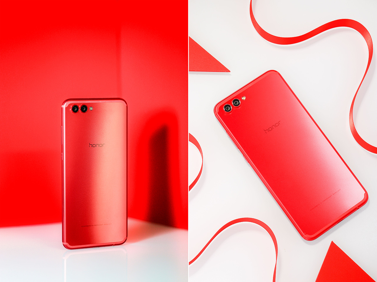 华为荣耀v10魅力红