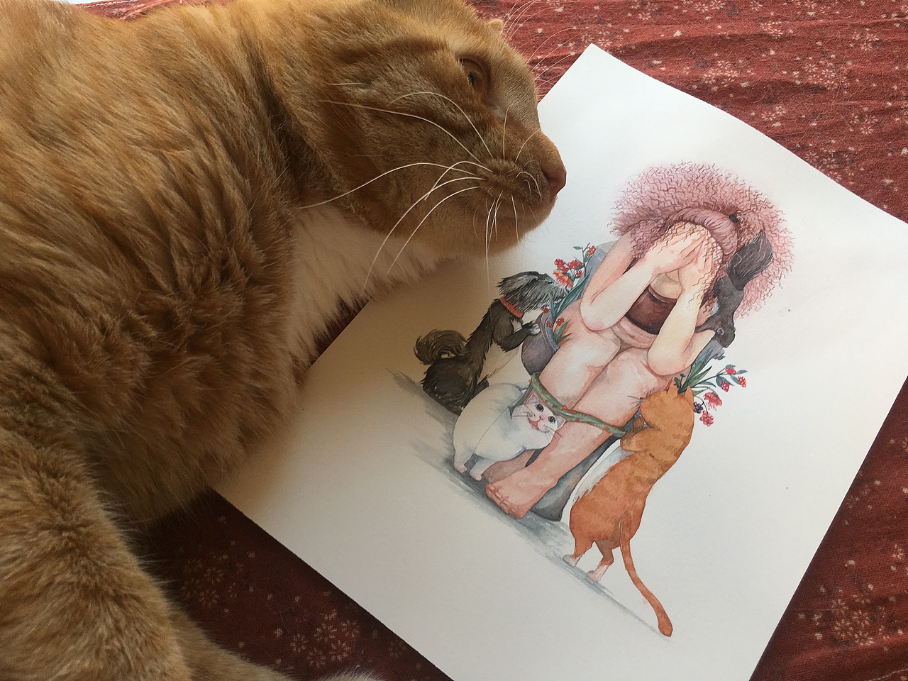 最近不開(kāi)心?。▓DZMTI2MTA5Mzg4） - 商業(yè)插畫(huà) - 站酷設(shè)計(jì)師屁簾子原創(chuàng)素材 - 站酷ZCOOL