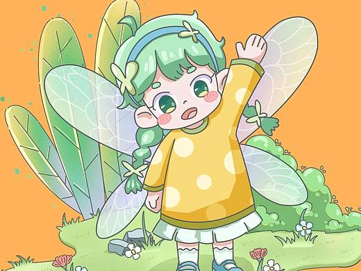春之兰时（个人主页-ZNjQ5Mzg2MTY=） - 儿童插画 - 站酷设计师古人诗_原创素材 - 站酷ZCOOL