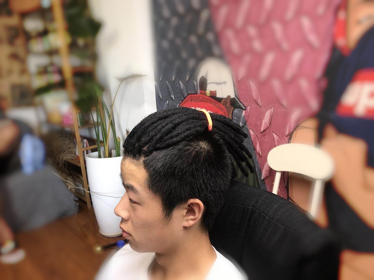 背头脏辫男生长款