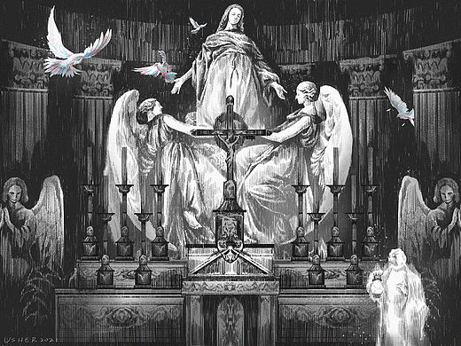 【纯线条插画】悲惨世界相关