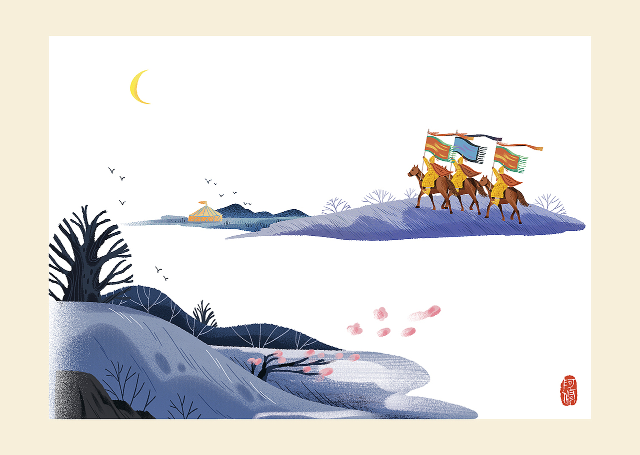 古今贤文与诗歌配图（图ZMjY4ODU4Mjcy） - 商业插画 - 站酷设计师阿修wenzi原创素材 - 站酷ZCOOL