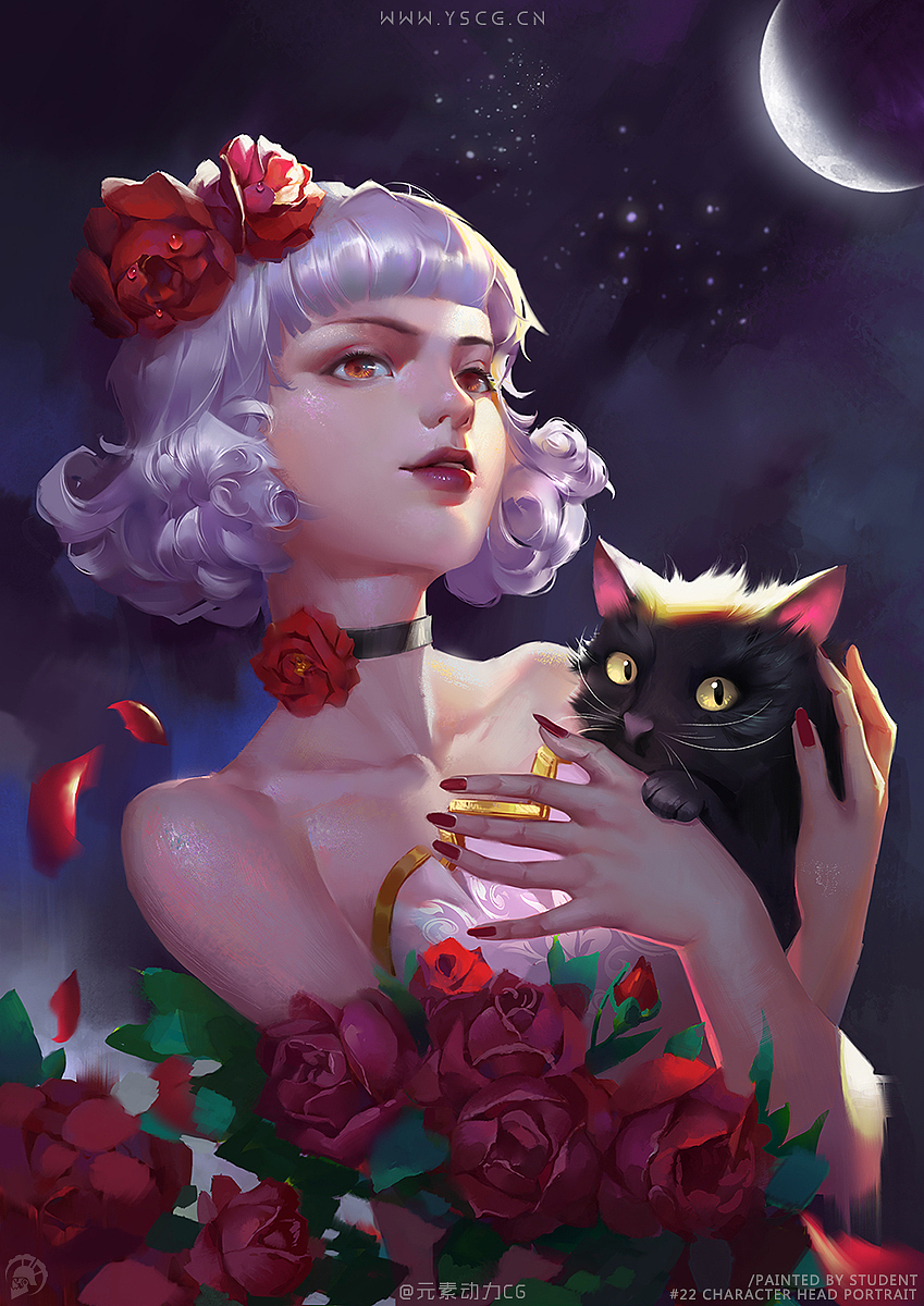 元素动力 | 22期在读学员作业「角色头像」