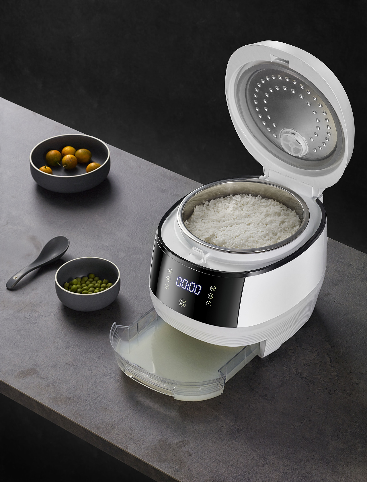 小家电—养生电饭煲 电商摄影/商业摄影（图ZMTQ3NTg0MzQ0） - 产品摄影 - 站酷设计师我叫大菠萝原创素材 - 站酷ZCOOL