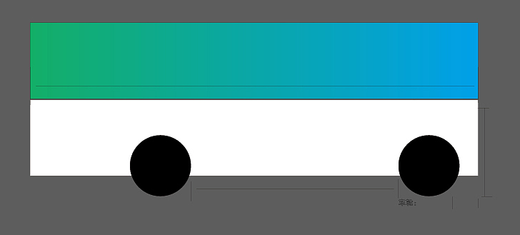 车侧尺寸图
<br><br>