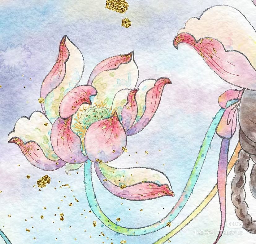 原创十二花神之六月荷花仙,你的小花神