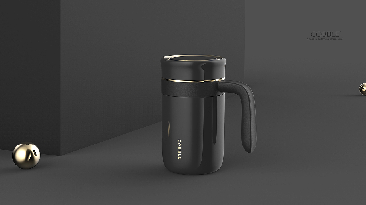 VANOW × 一粟设计丨高端智能办公杯（图ZMjQwNjc1Mzg0） - 生活用品 - 站酷设计师wim jiang原创素材 - 站酷ZCOOL