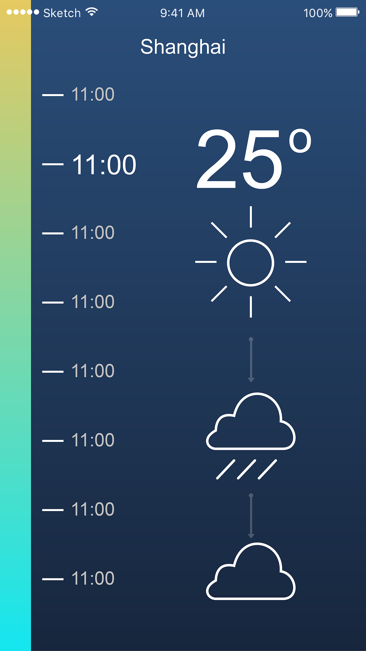 读懂天气和时间（Understand Weather and Time）（图ZMTUxMzIzNjQ0） - APP界面 - 站酷设计师kikilili原创素材 - 站酷ZCOOL