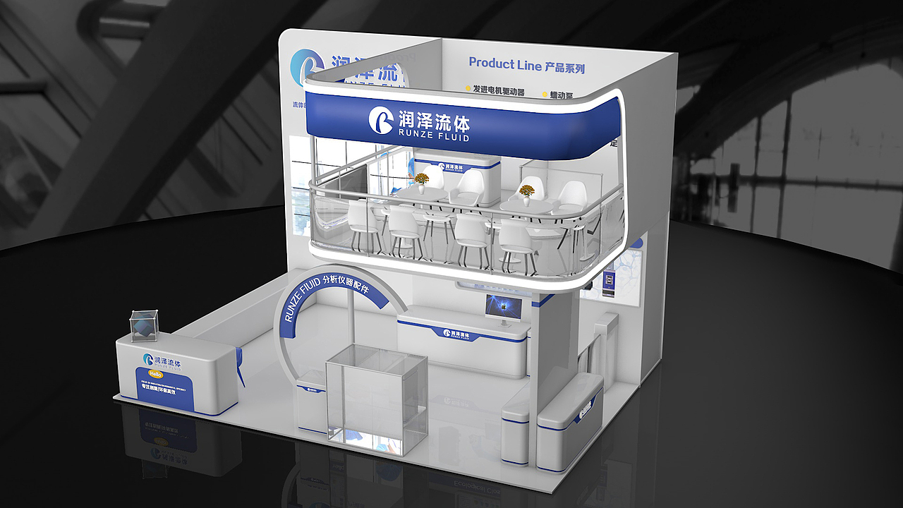 科技感展厅效果图设计（图ZMjI4MTYzODcy） - 其他三维 - 站酷设计师LMZ设计原创素材 - 站酷ZCOOL