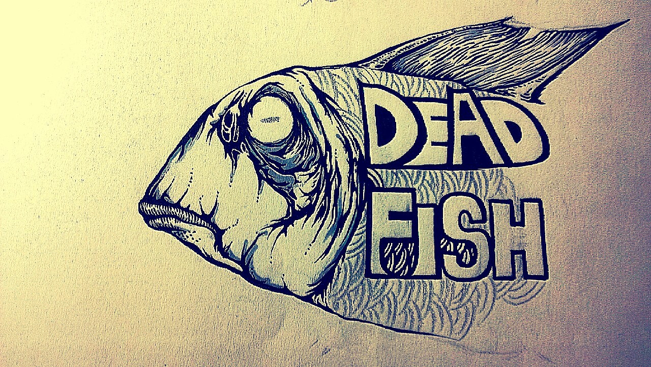 死鱼dead fish|插画|新锐潮流插画|冀皓天_原创作品-站酷zcool