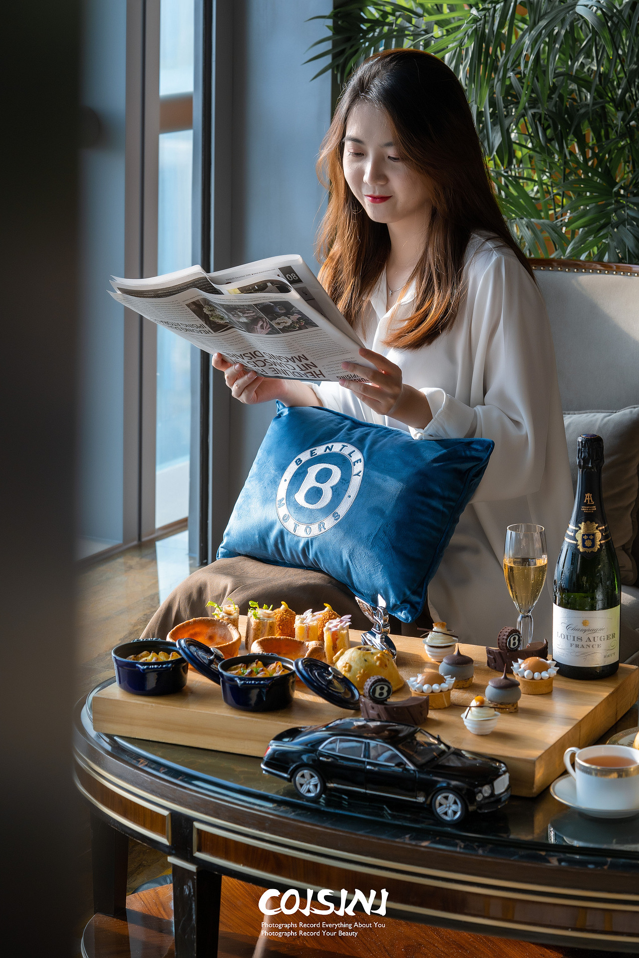 宾利x瑞吉酒店 | 高空下午茶|摄影|美食摄影|coisini_1_原创作品-站酷