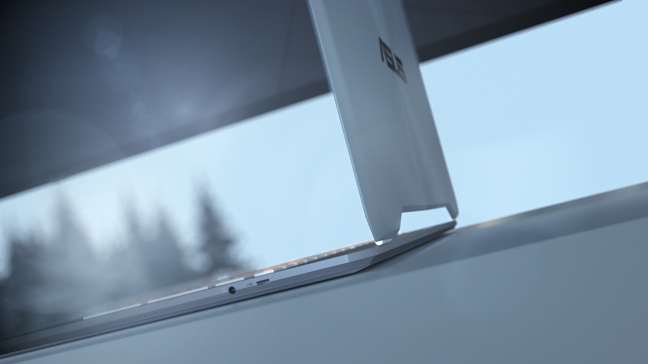 学C4D两个月后合作临摹的Asus Zenbook13宣传片