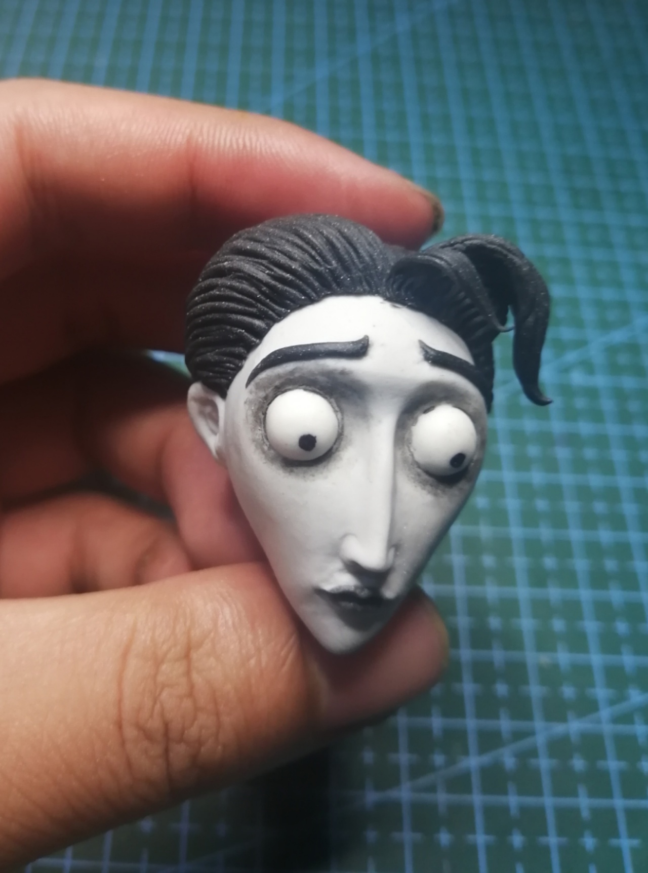 僵尸新娘维克托粘土人偶彩塑塑新斋潘纪坤|手工艺|手办/模玩|潘小驽