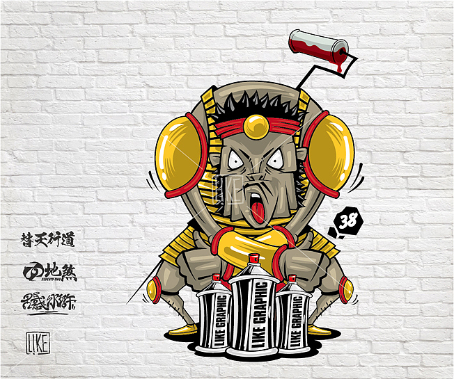 七十二地煞(图ZMjYzNTYxNzI=) - 概念设定 - 站酷设计师李凯like原创素材 - 站酷ZCOOL