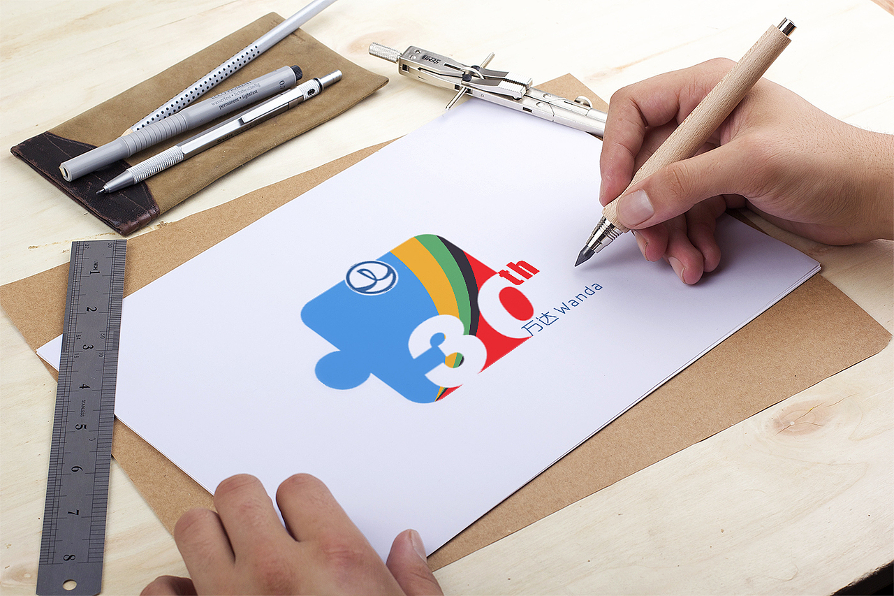 一块拼图LOGO，拼出未来宏伟蓝图（图ZNTE4MTczNzY=） - Logo - 站酷设计师老猫0306原创素材 - 站酷ZCOOL