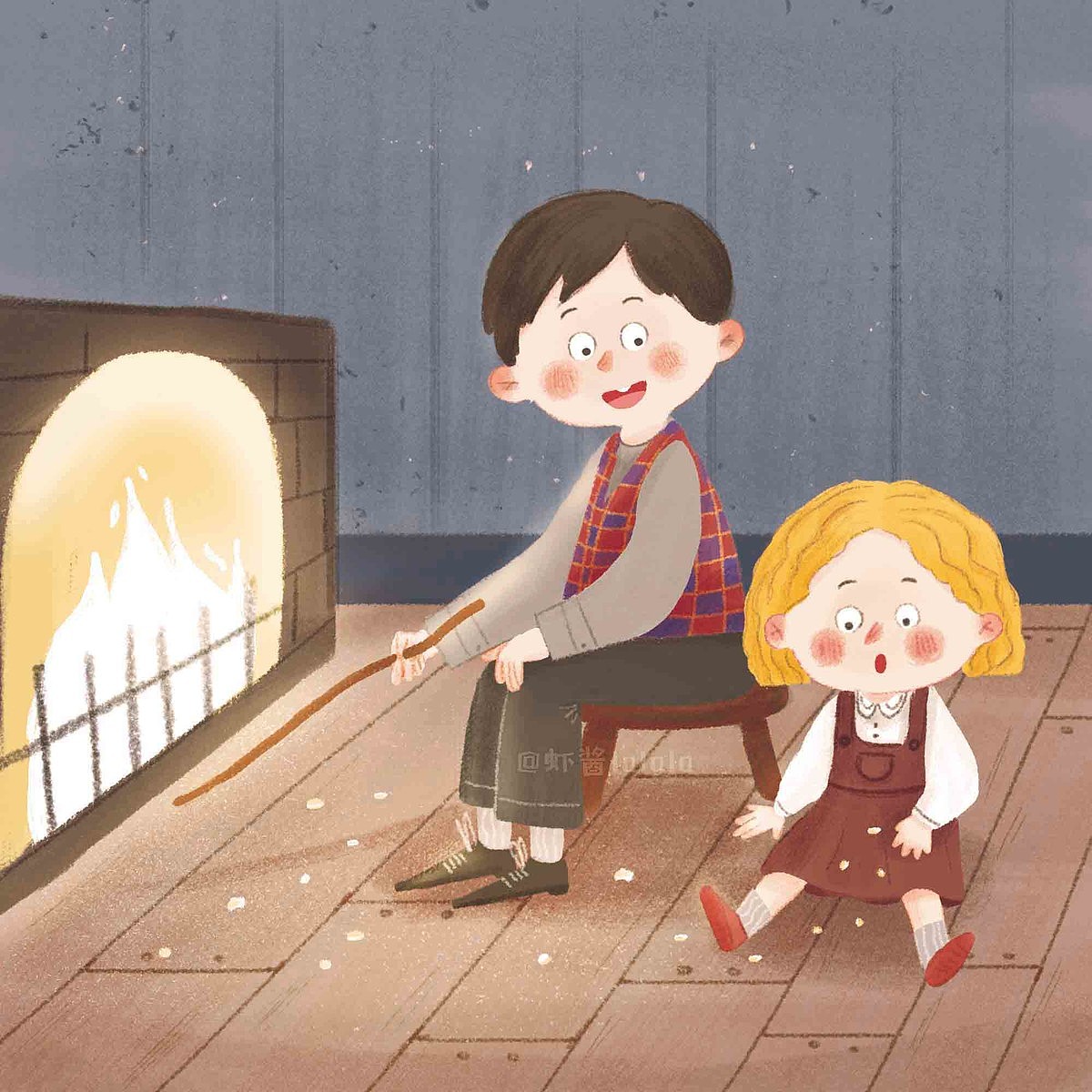 一些圖書插圖配圖（之一）（圖ZMTk0NzA1NzY0） - 兒童插畫 - 站酷設(shè)計(jì)師蝦醬就是我啦原創(chuàng)素材 - 站酷ZCOOL