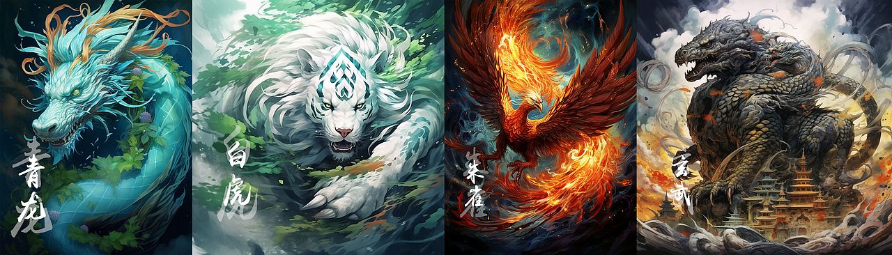 山海经【四大神兽】