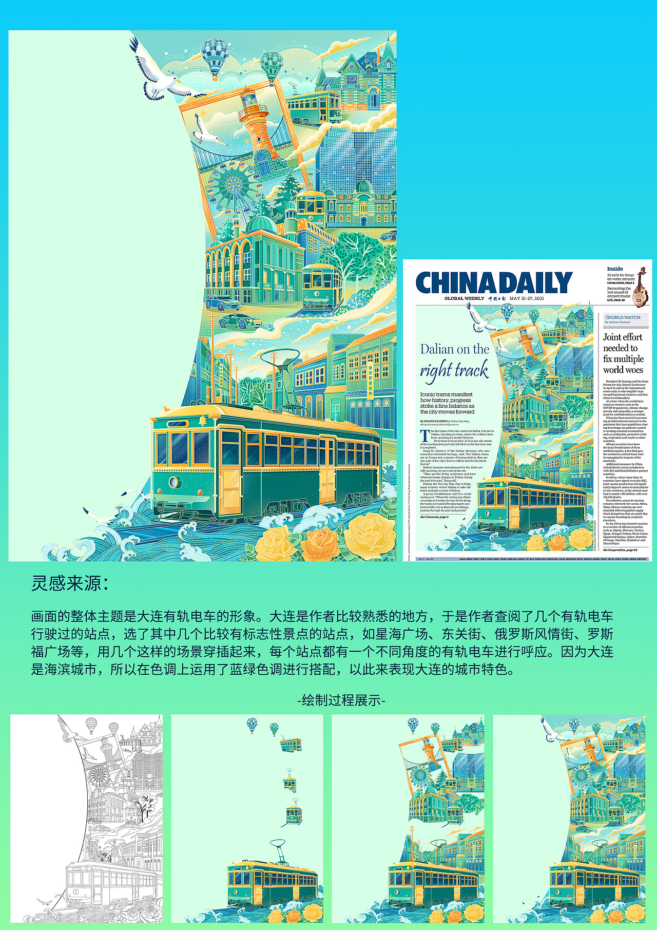 China Daily《中国日报》国际版周刊头版插画分享(图ZMjgzMTM5MTEy) - 商业插画 - 站酷设计师一颗牙精原创素材 - 站酷ZCOOL