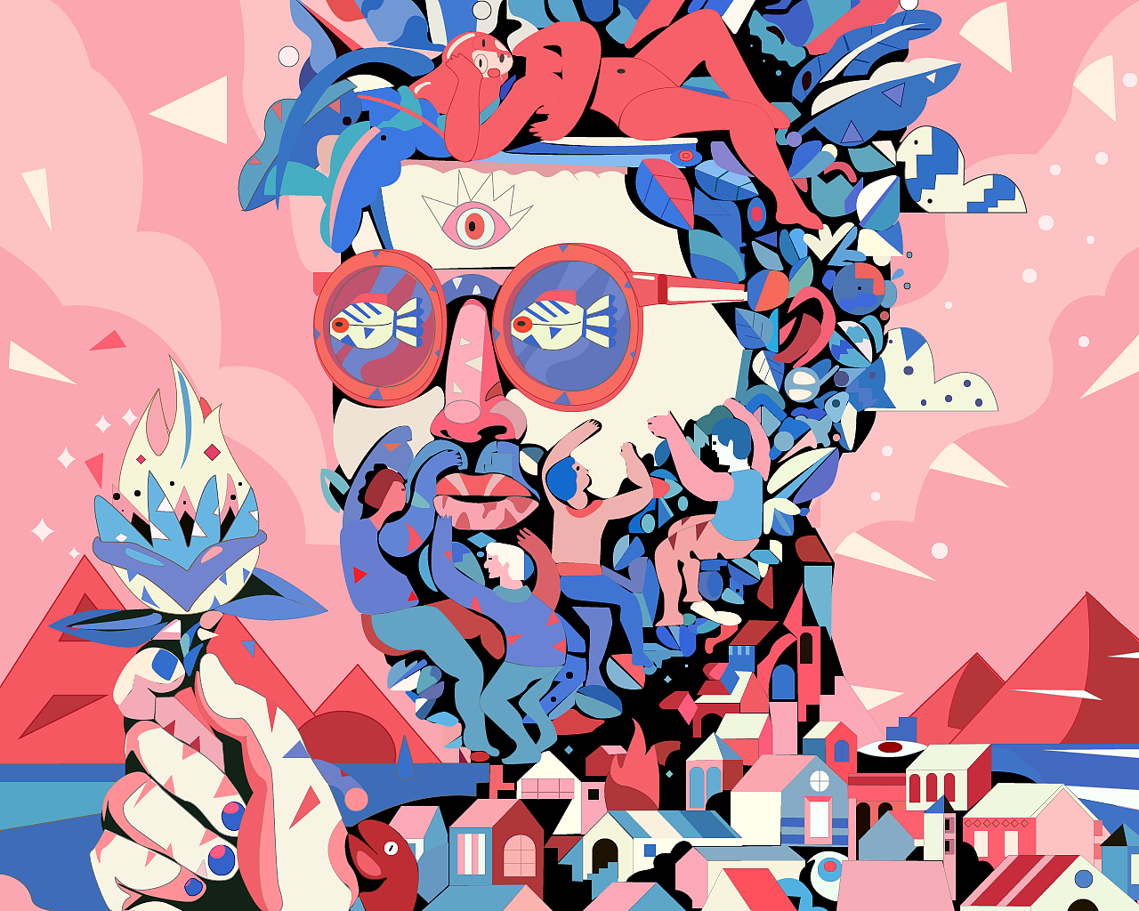 矢量插画（图ZMjIwNjExMTM2） - 艺术插画 - 站酷设计师汴州原创素材 - 站酷ZCOOL