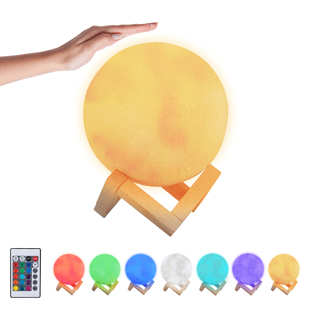 月球灯 亚马逊 拍摄 精修 排版