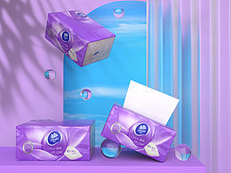 抽紙小場景搭建渲染建模聯(lián)系