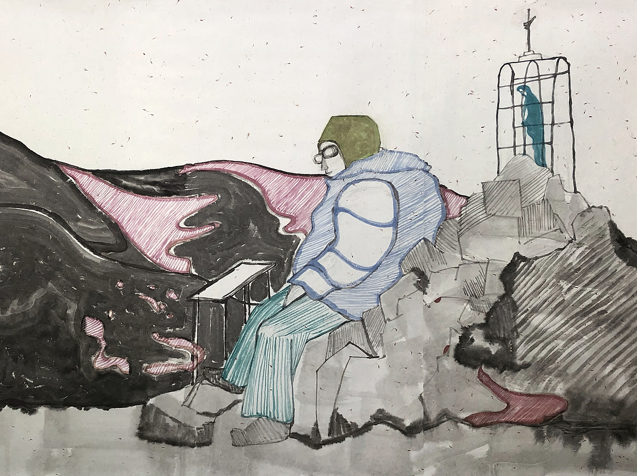 《南极北极历险记》（图ZMjk3MTgyODE2） - 绘画 - 站酷设计师迟宇飞原创素材 - 站酷ZCOOL