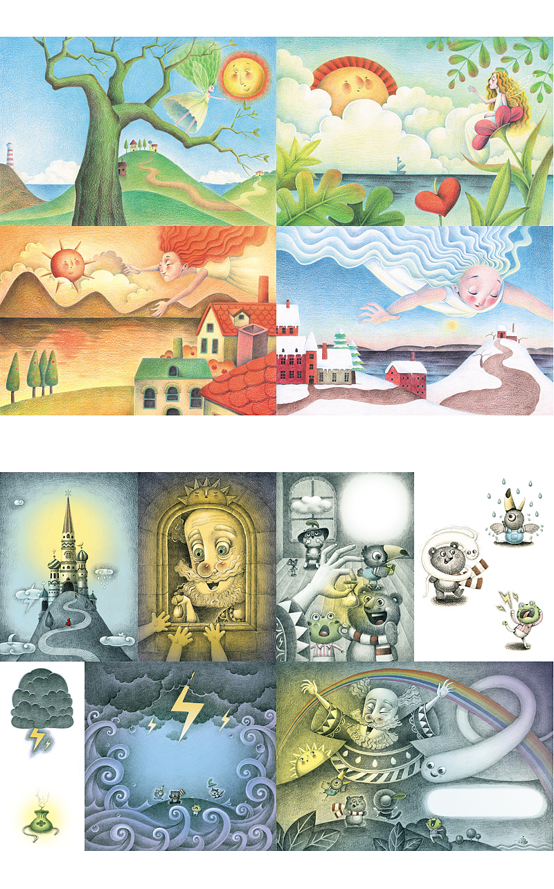 工作中画的插图,因为是公司的工作。所以我缩的非常小,各位就顺便看看热闹吧