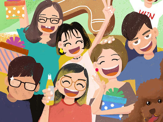 國慶微信插畫（個人主頁-ZMjU3OTU3OTI=） - 商業(yè)插畫 - 站酷設(shè)計師凰小鳳yojistuido原創(chuàng)素材 - 站酷ZCOOL