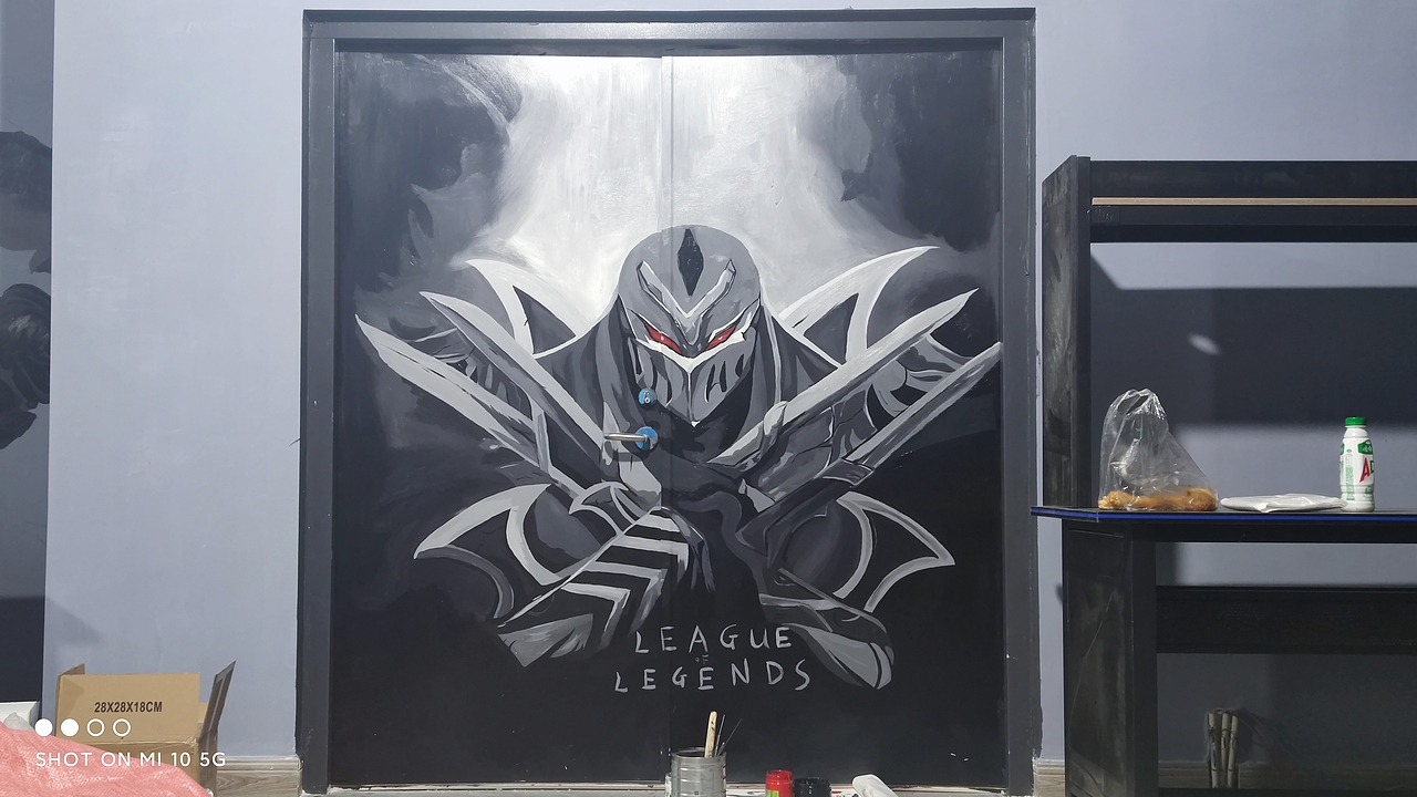 墙绘 网吧墙绘（图ZMjQ5NDc1MzE2） - 商业插画 - 站酷设计师皆可熊原创素材 - 站酷ZCOOL