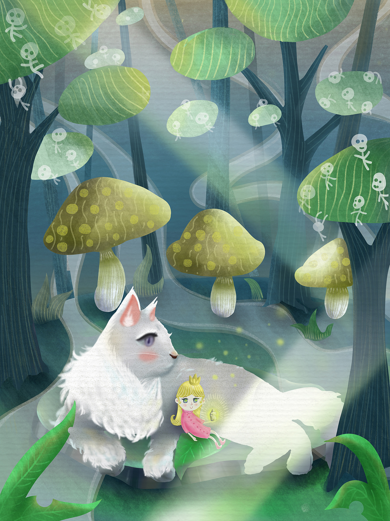 儿童绘本系列插画