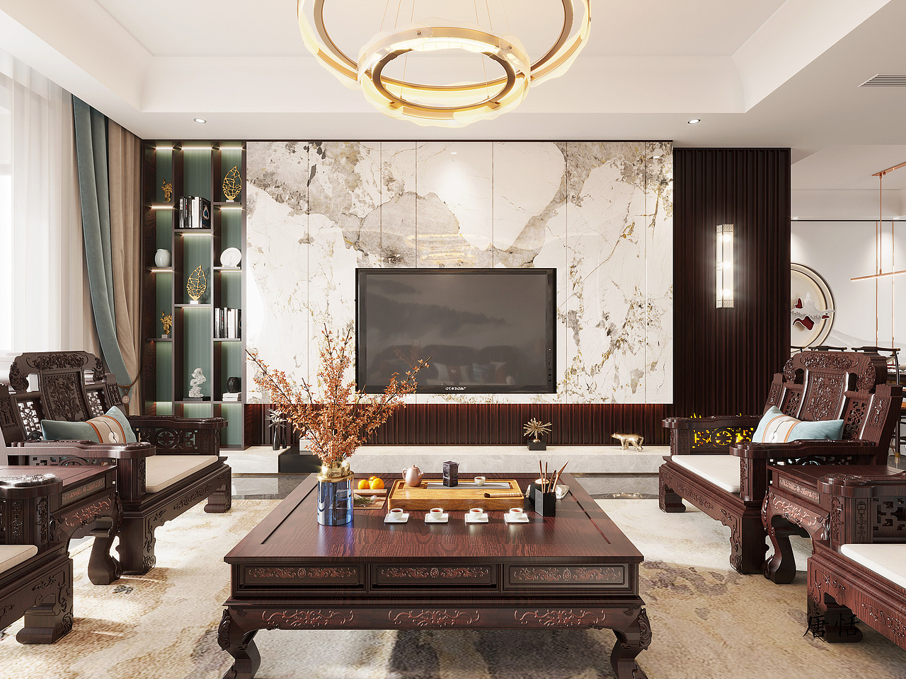 新中式家装 —— 彰显时光浸润的东方韵味!