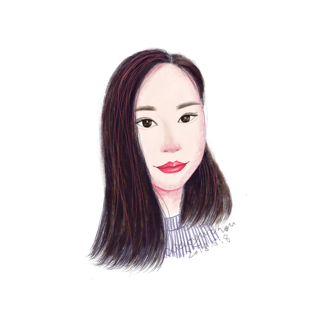 ps人物头像一波