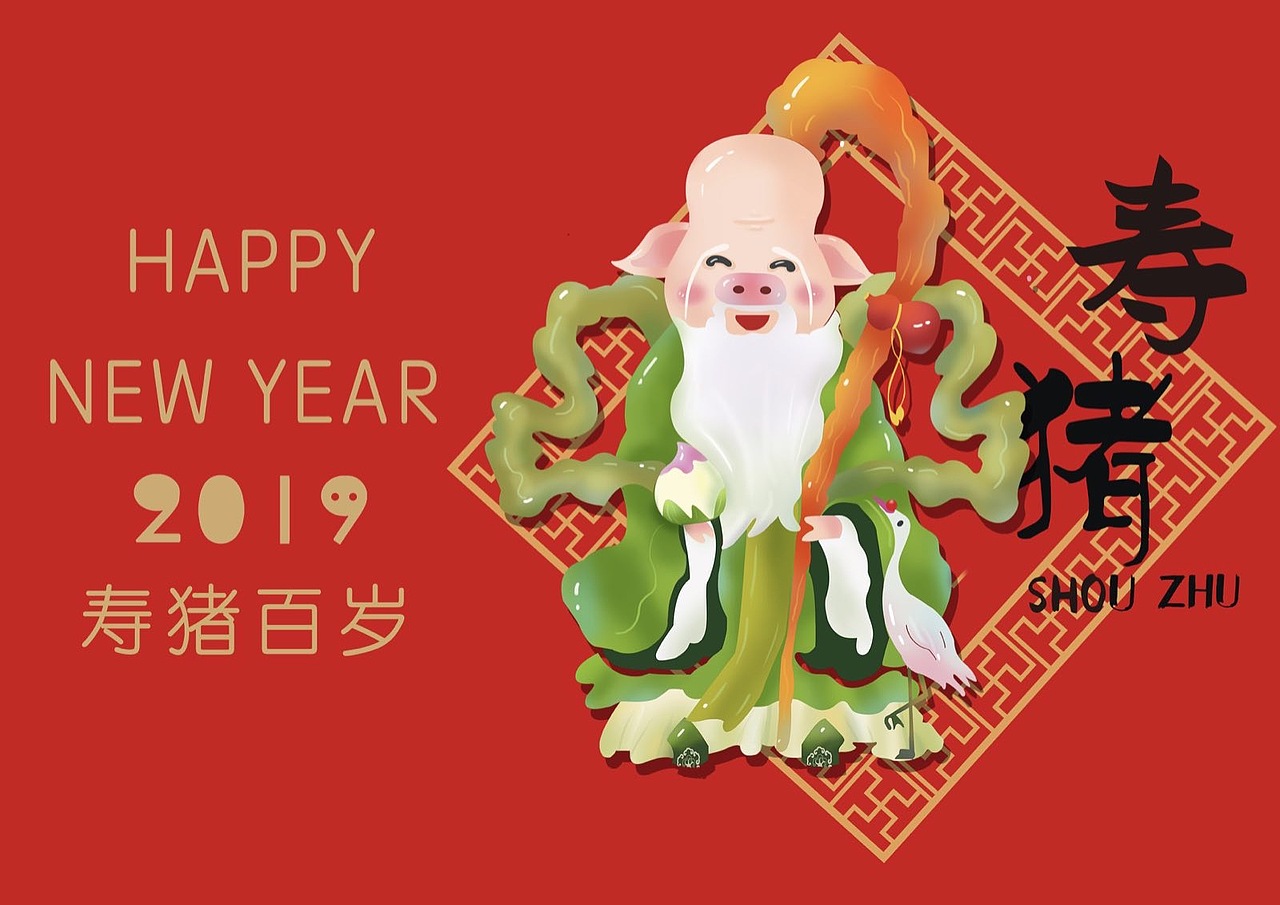 2019年猪年设计（图ZMTM3MDYzODY4） - 艺术插画 - 站酷设计师美任儿原创素材 - 站酷ZCOOL