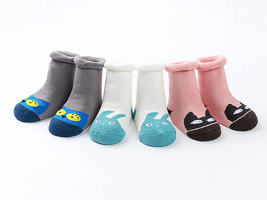 婴儿宝宝袜子拍摄照片平拍儿童服装小孩袜子小童袜