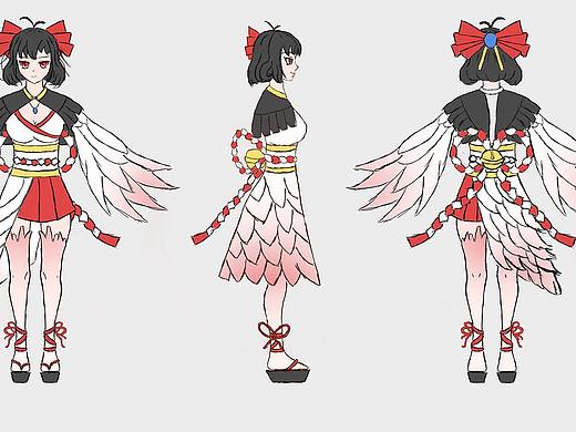 创作练习-鸟人-女（个人主页-ZNTQ0NzUwOTY=） - 其他 - 站酷设计师Caster0原创素材 - 站酷ZCOOL