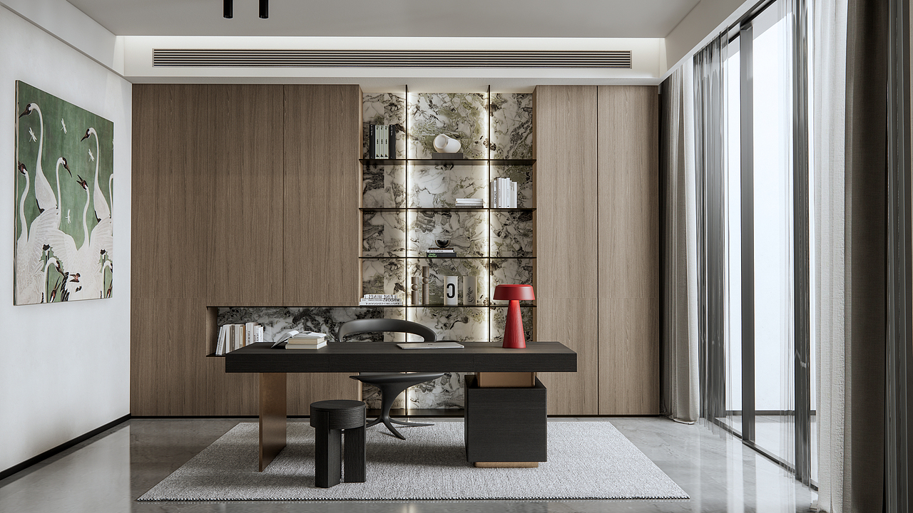 现代别墅｜木璞空间装饰（图ZMzU3MDAzODA0） - 家装设计 - 站酷设计师木璞空间装饰原创素材 - 站酷ZCOOL