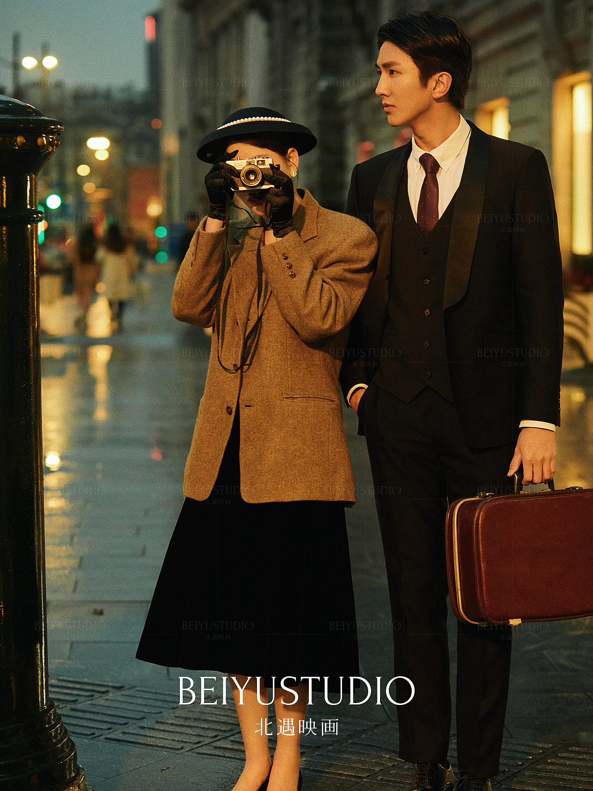 晚巷阮玉，市井温柔，弄堂浪漫（图ZMjcyNTE3Mzk2） - 婚礼摄影 - 站酷设计师北遇映画原创素材 - 站酷ZCOOL