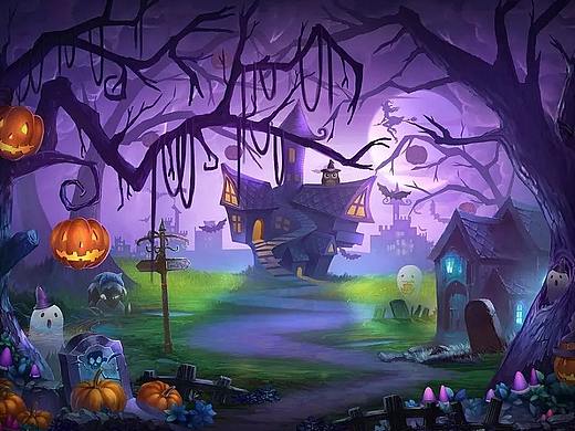 弹弹堂场景原画