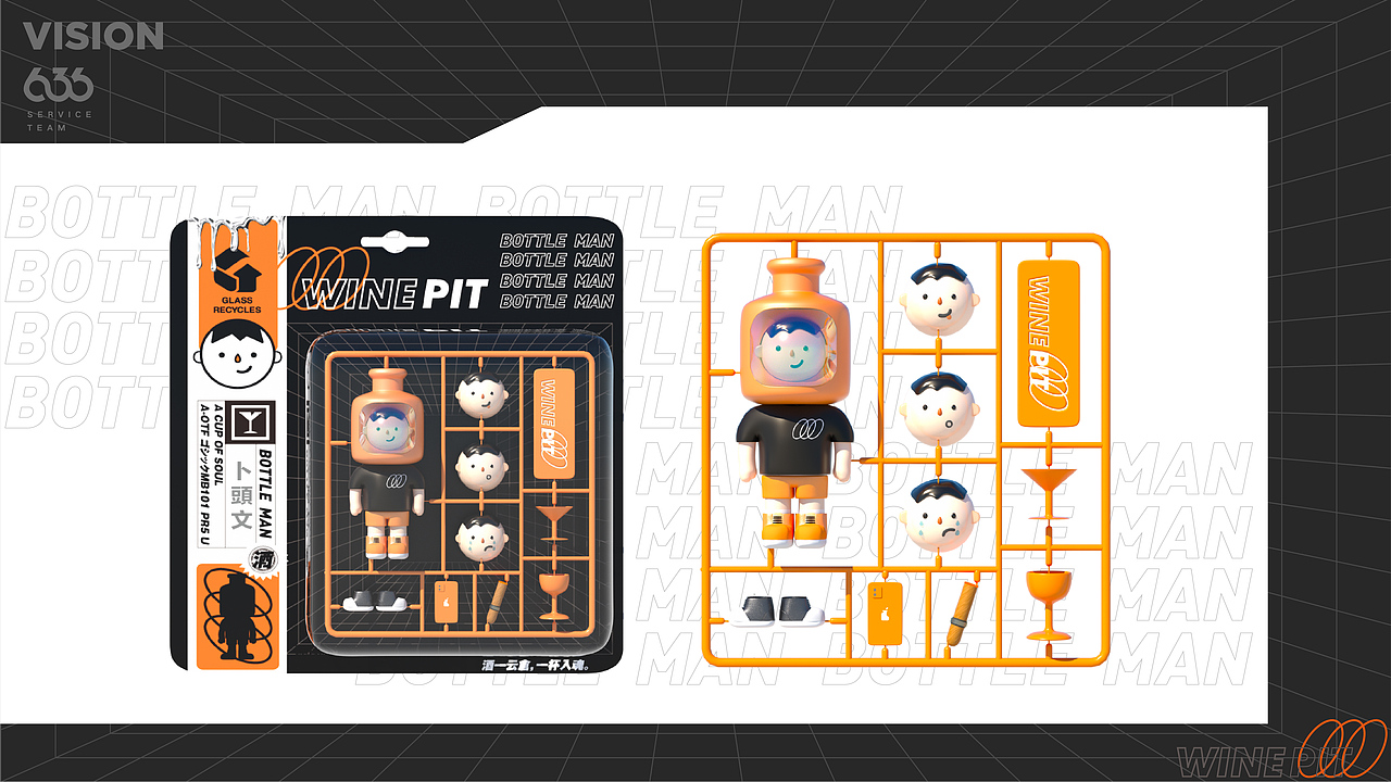 IP设计 | 酒一云仓IP设计CASE（图ZMjcwMzIwMjIw） - 人物/生物 - 站酷设计师636IDEAVISION原创素材 - 站酷ZCOOL