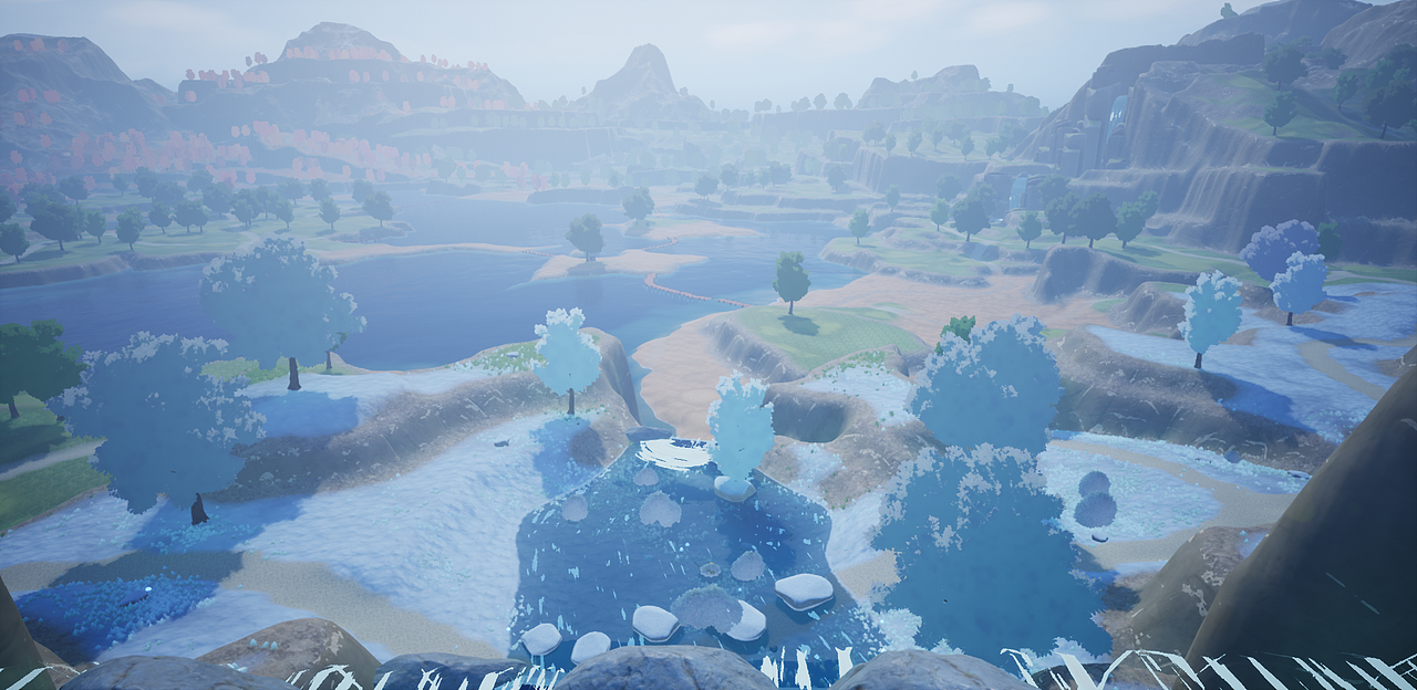 UE4卡通渲染_Stylized_Valley（图ZMjY0NTQyODI0） - 动画/影视 - 站酷设计师小中尉原创素材 - 站酷ZCOOL