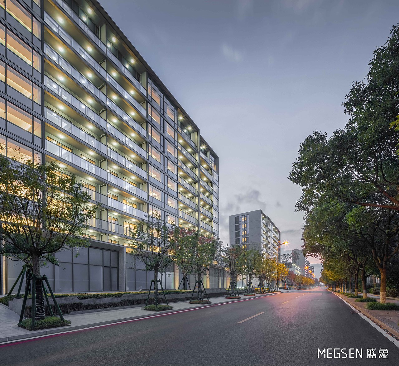 盛象原创」舟山绿城长峙岛柳岸晓风