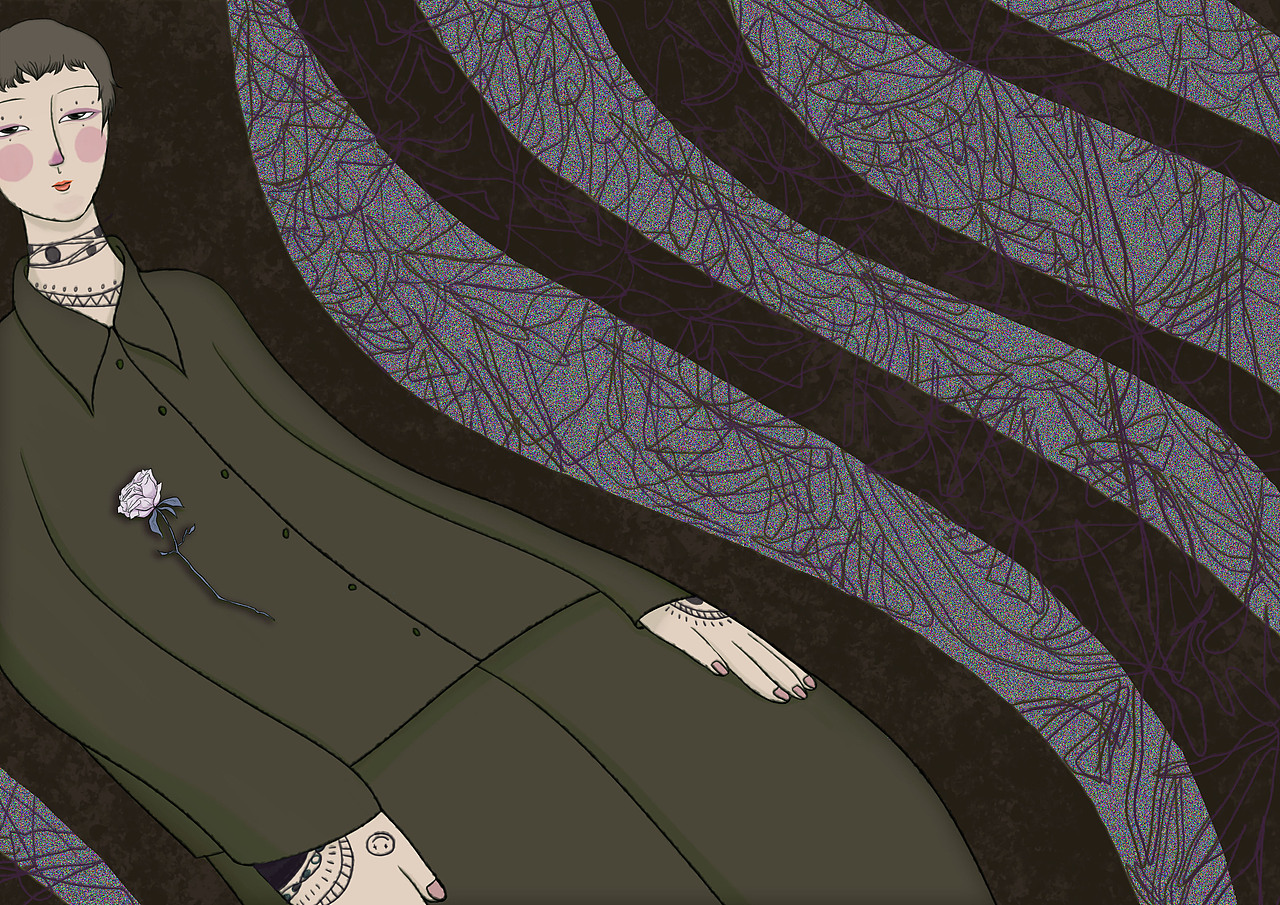 孤独患者|系列插画